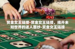 赏金女王链接-赏金女王链接，揭开未知世界的迷人面纱-赏金女王链接