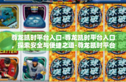 尊龙凯时平台入口-尊龙凯时平台入口，探索安全与便捷之道-尊龙凯时平台入口