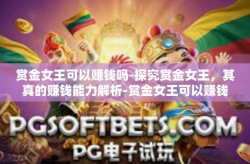 赏金女王可以赚钱吗-探究赏金女王，其真的赚钱能力解析-赏金女王可以赚钱吗