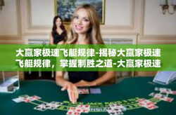 大赢家极速飞艇规律-揭秘大赢家极速飞艇规律，掌握制胜之道-大赢家极速飞艇规律