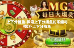 上下分捕鱼-探索上下分捕鱼的乐趣与技巧-上下分捕鱼