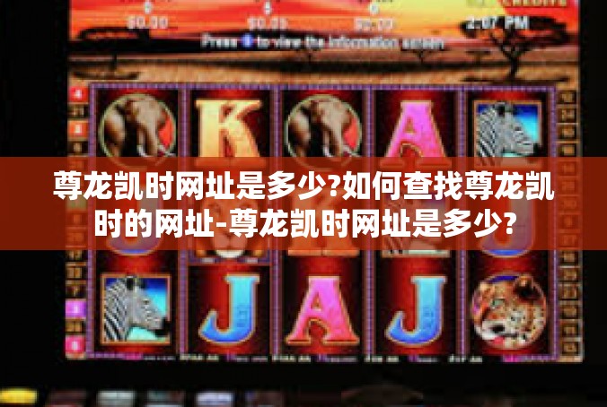 尊龙凯时网址是多少?如何查找尊龙凯时的网址-尊龙凯时网址是多少?