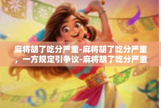 麻将胡了吃分严重-麻将胡了吃分严重，一方规定引争议-麻将胡了吃分严重